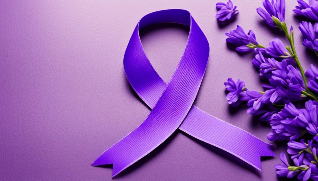 violet ribbon meaning