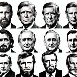 who was the last president to sport a beard?